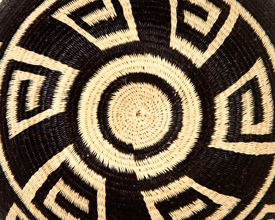 Black & White Basket #5185