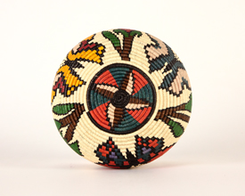 Pictorial Basket #5197