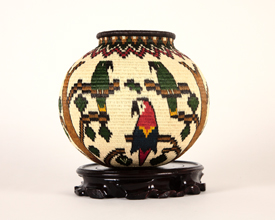 Pictorial Basket #5207