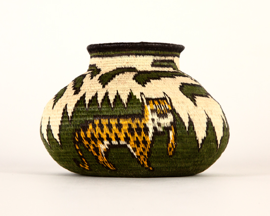 Pictorial Basket #5280