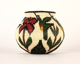 Pictorial Basket #5400