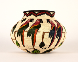 Pictorial Basket #5563
