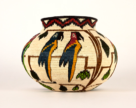Pictorial Basket #5563