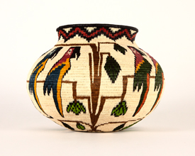 Pictorial Basket #5563