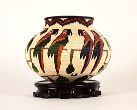 Pictorial Basket #5563