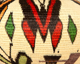 Pictorial Basket #5877