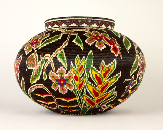 Pictorial Basket #5893