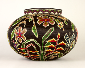Pictorial Basket #5893
