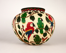 Pictorial Basket #5894