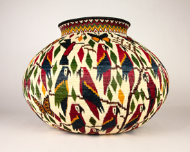 Pictorial Basket #5895
