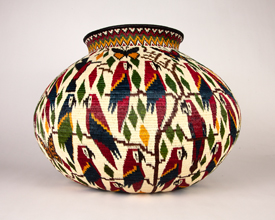 Pictorial Basket #5895