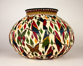 Pictorial Basket #5895