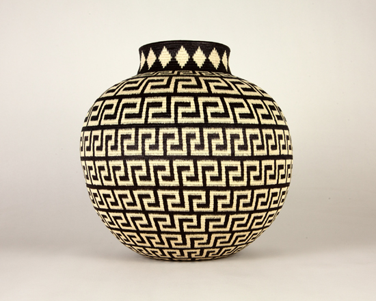 Black & White Basket #5920
