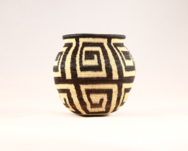 Black & White Basket #5994