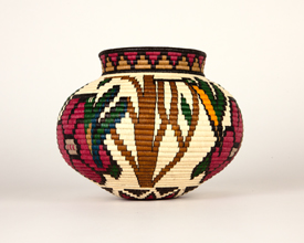 Pictorial Basket #6043