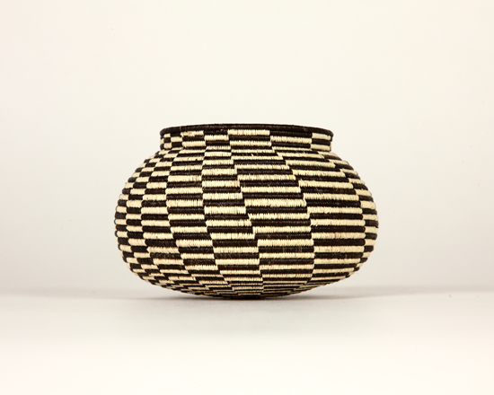 Black & White Basket #6092