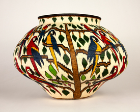 Pictorial Basket #6230