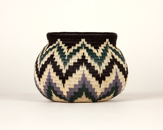 Colorful Geometric Basket #6245