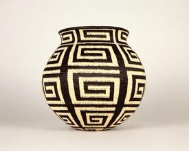 Black & White Basket #6252
