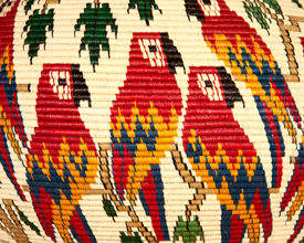Pictorial Basket #6280