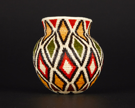 Colorful Geometric Basket #9020