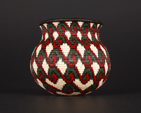 Colorful Geometric Basket #9049