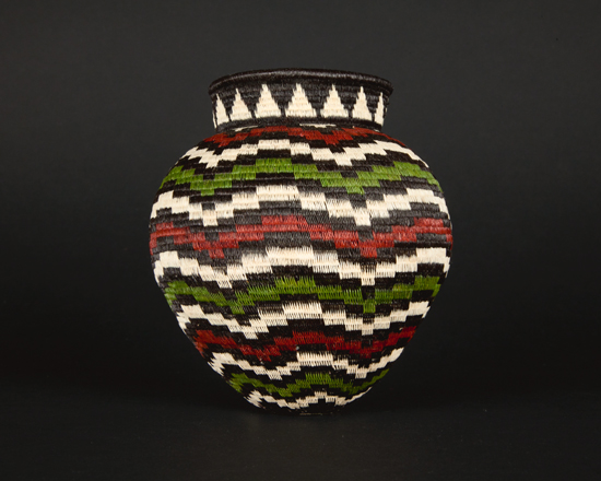 Colorful Geometric Basket #9880