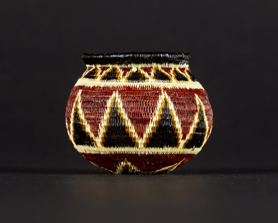 Colorful Geometric Basket #10623