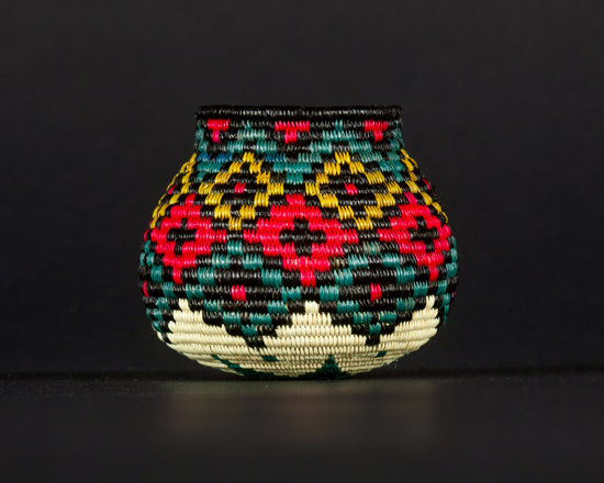 Colorful Geometric Basket #10627