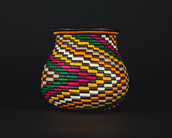 Colorful Geometric Basket #10789