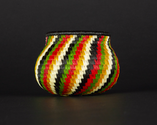 Colorful Geometric Basket #10880