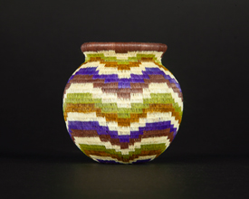 Colorful Geometric Basket #11062