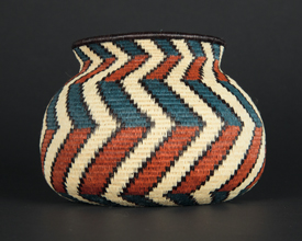 Colorful Geometric Basket #4395