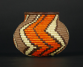 Colorful Geometric Basket #6822