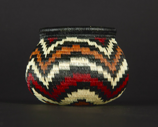 Colorful Geometric Basket #7954