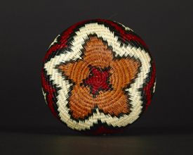 Colorful Geometric Basket #7954