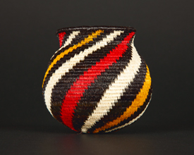 Colorful Geometric Basket #8136