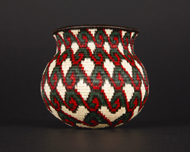 Colorful Geometric Basket #9049