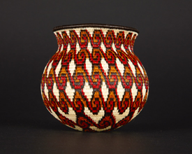 Colorful Geometric Basket #9050