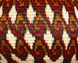 Colorful Geometric Basket #9050