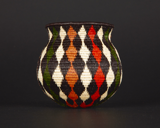 Colorful Geometric Basket #9073