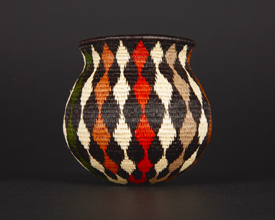 Colorful Geometric Basket #9073