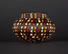 Colorful Geometric Basket #10879