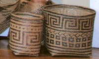 Stylized utilitarian baskets