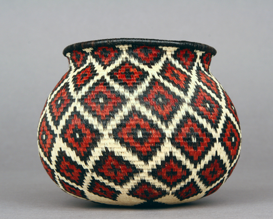 Colorful Geometric Basket #3162