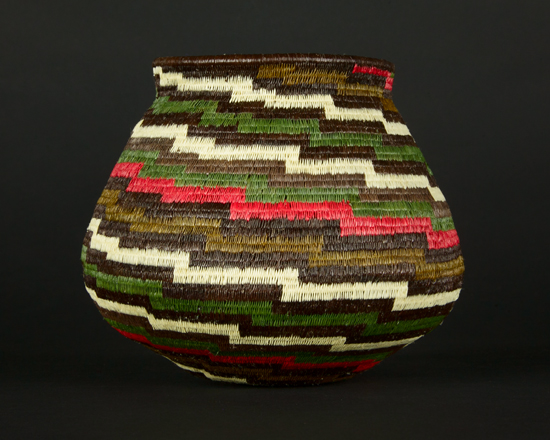 Colorful Geometric Basket #4783