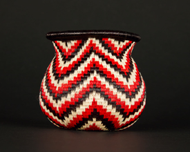 Colorful Geometric Basket #6781