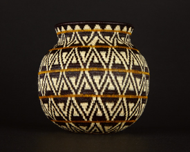 Colorful Geometric Basket #7198