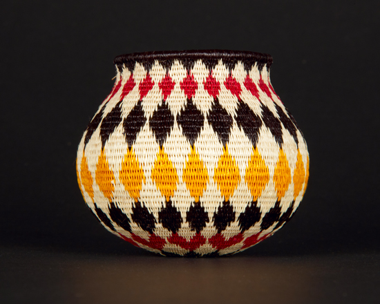 Colorful Geometric Basket #7803