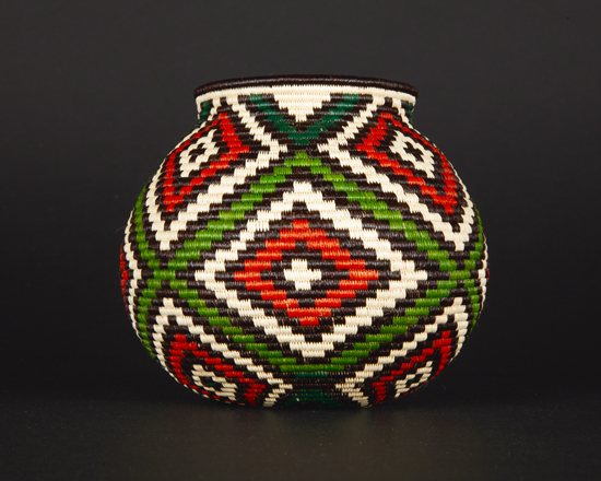 Colorful Geometric Basket #9056